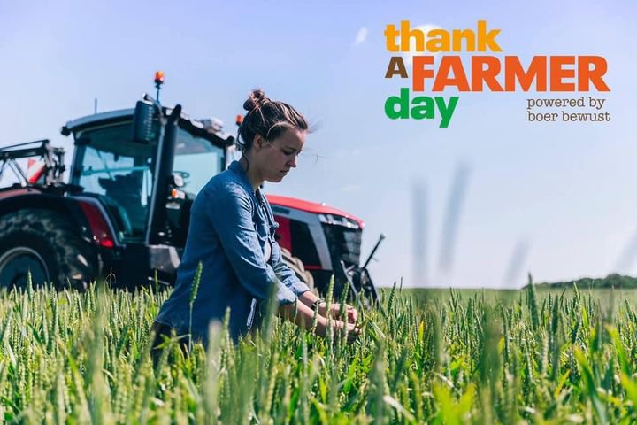 Vandaag is het #thankafarmer day!