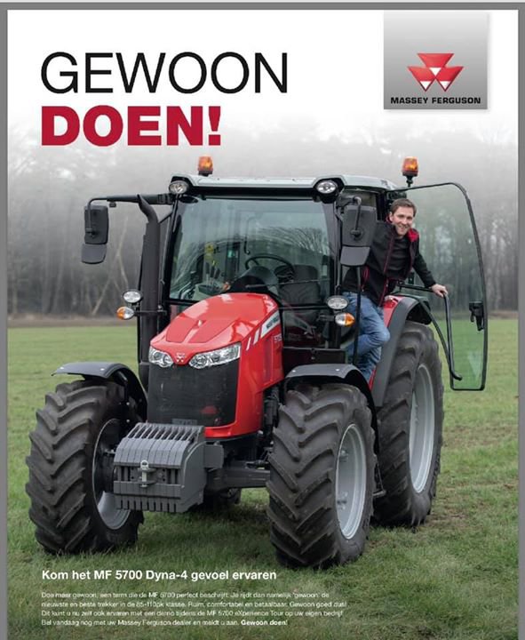 Wij hebben een Massey Ferguson 5711 dyna-4 beschikbaar voor demonstraties