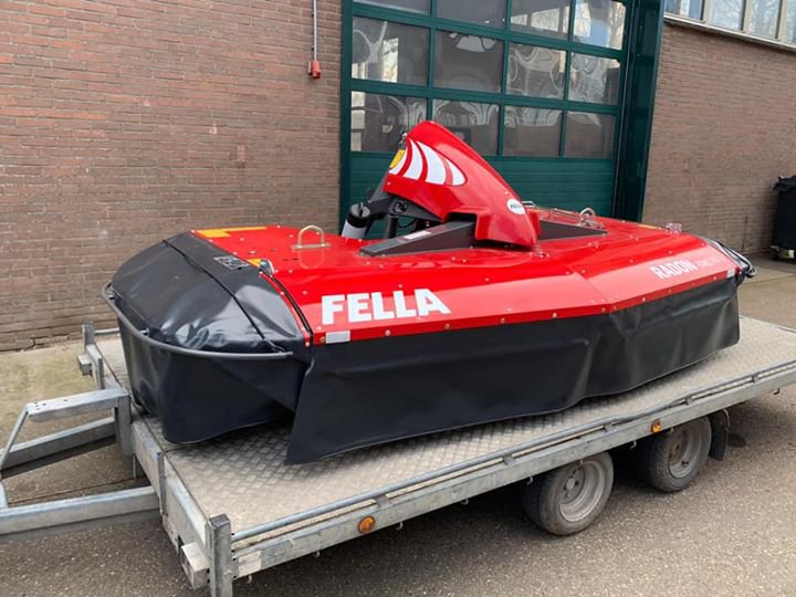 FELLA trommelmaaier voor een melkveebedrijf te Enspijk!