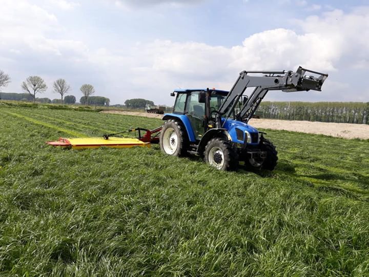 FELLA trommelmaaier voor fam Groeneveld te Dordrecht!