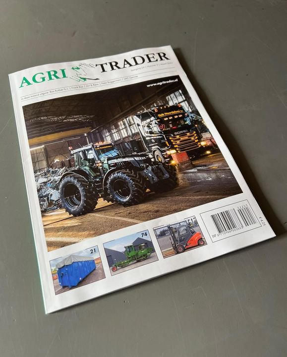 Mooie omslag van de Agri Trader deze maand!