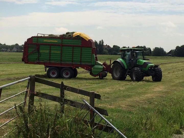 Ook deze klant koos voor een Strautmann opraapwagen